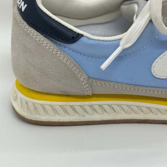 Tretorn Rawlins 2.0 Miami Blue Suede Textile Lace-up Rubber Sole Sneakers - Picture 14 of 15